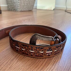 tooled belt